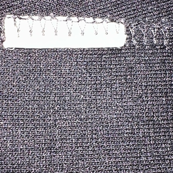 Zara Tank Dress Women Black Knit Round Neck Bodycon Sleeveless Sexy - Picture 6 of 15